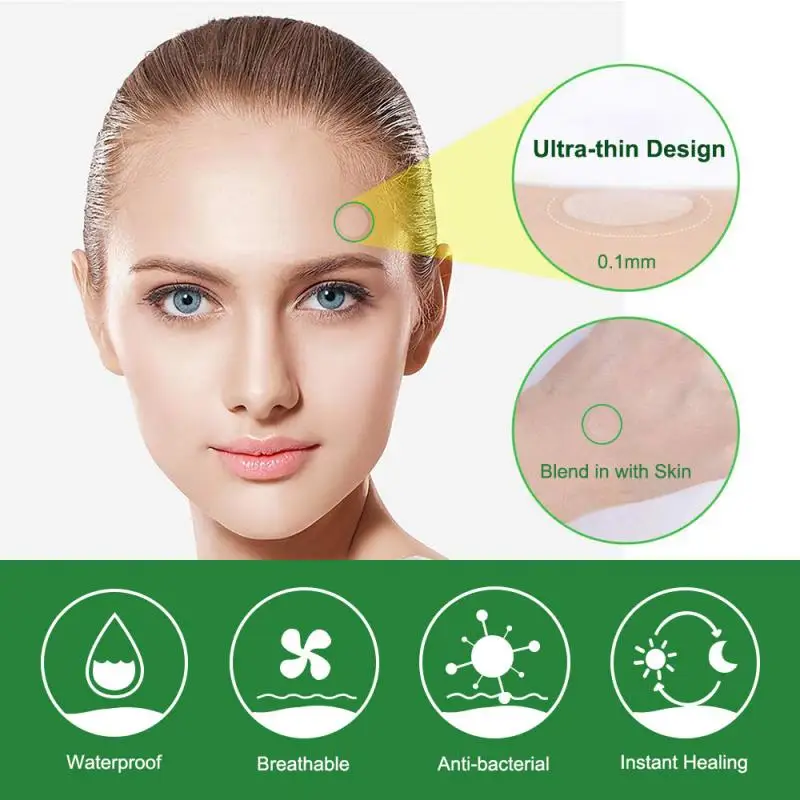 

24Pcs/Sheet Acne Pimple Patch Invisible Acne Stickers Blemish Treatment Acne Master Pimple Remover Tool Skin Care