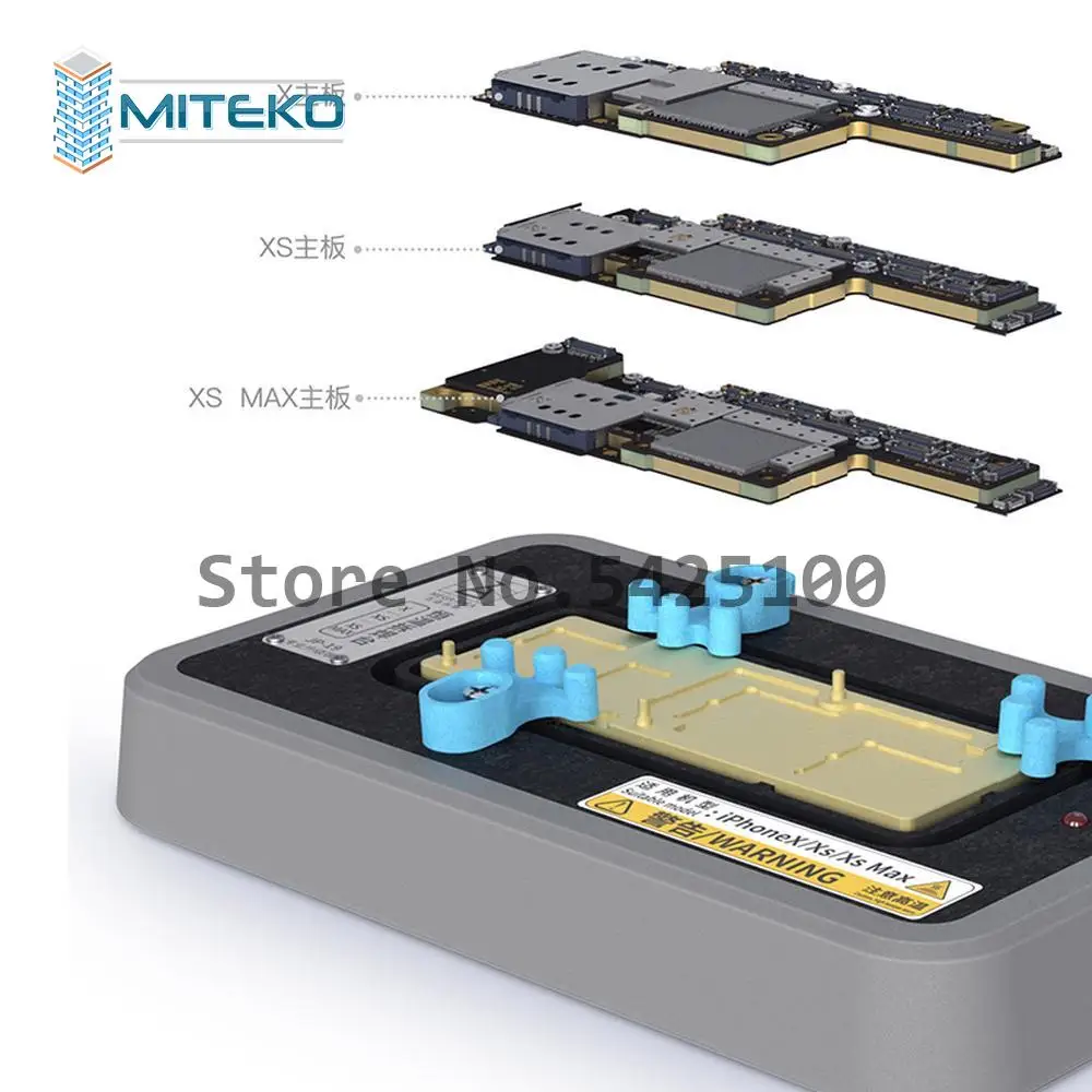 3 в 1 Qianli мега-идея предварительного нагрева платформа для распайки для iPhone X XS MAX материнская плата слеза удаления чипов сепаратор