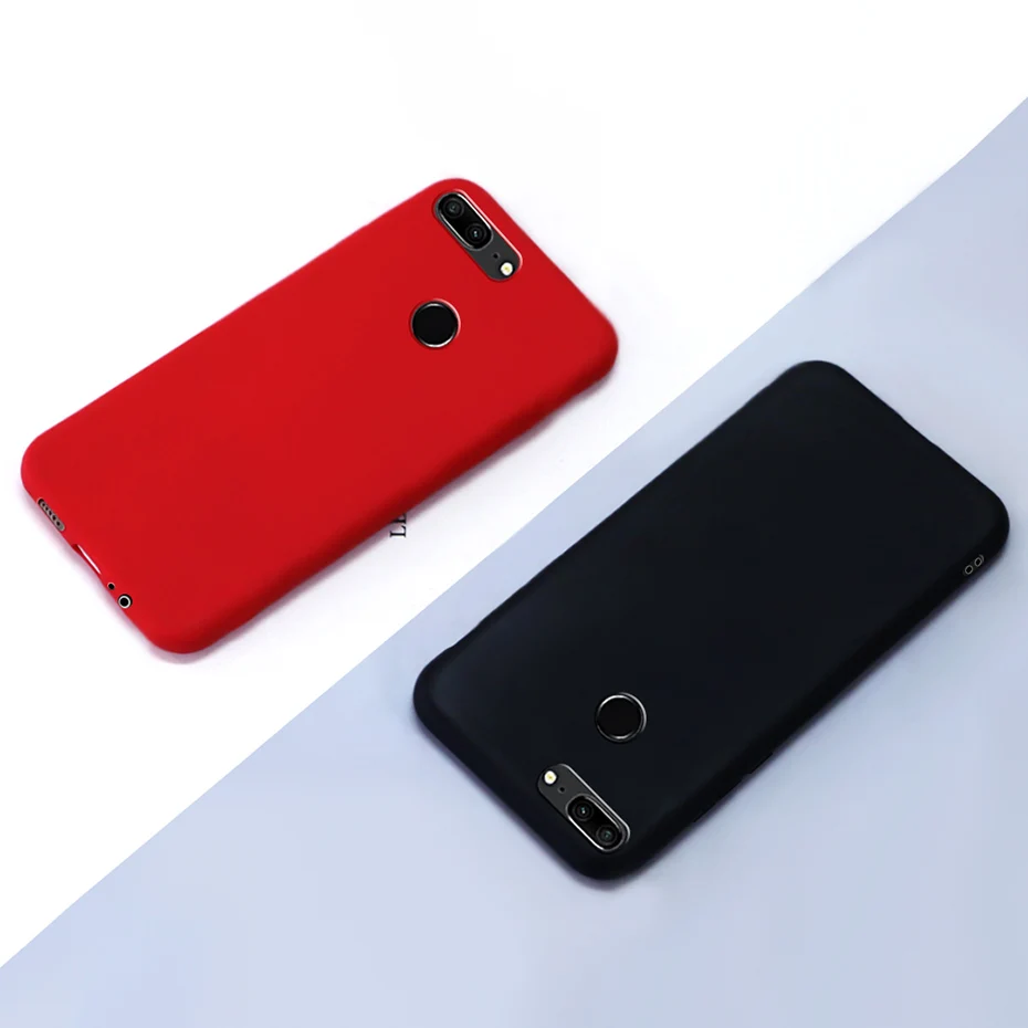 Чехол для Huawei Honor 9 чехол huawei Lite силиконовый мягкий матовый ТПУ накладка