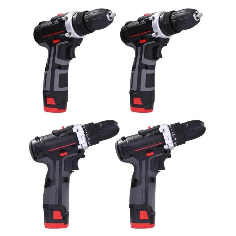 

12V/18V Rechargeable Cordless Drill Electric Screwdriver Mini Wireless Power Driver Support Dropshipping