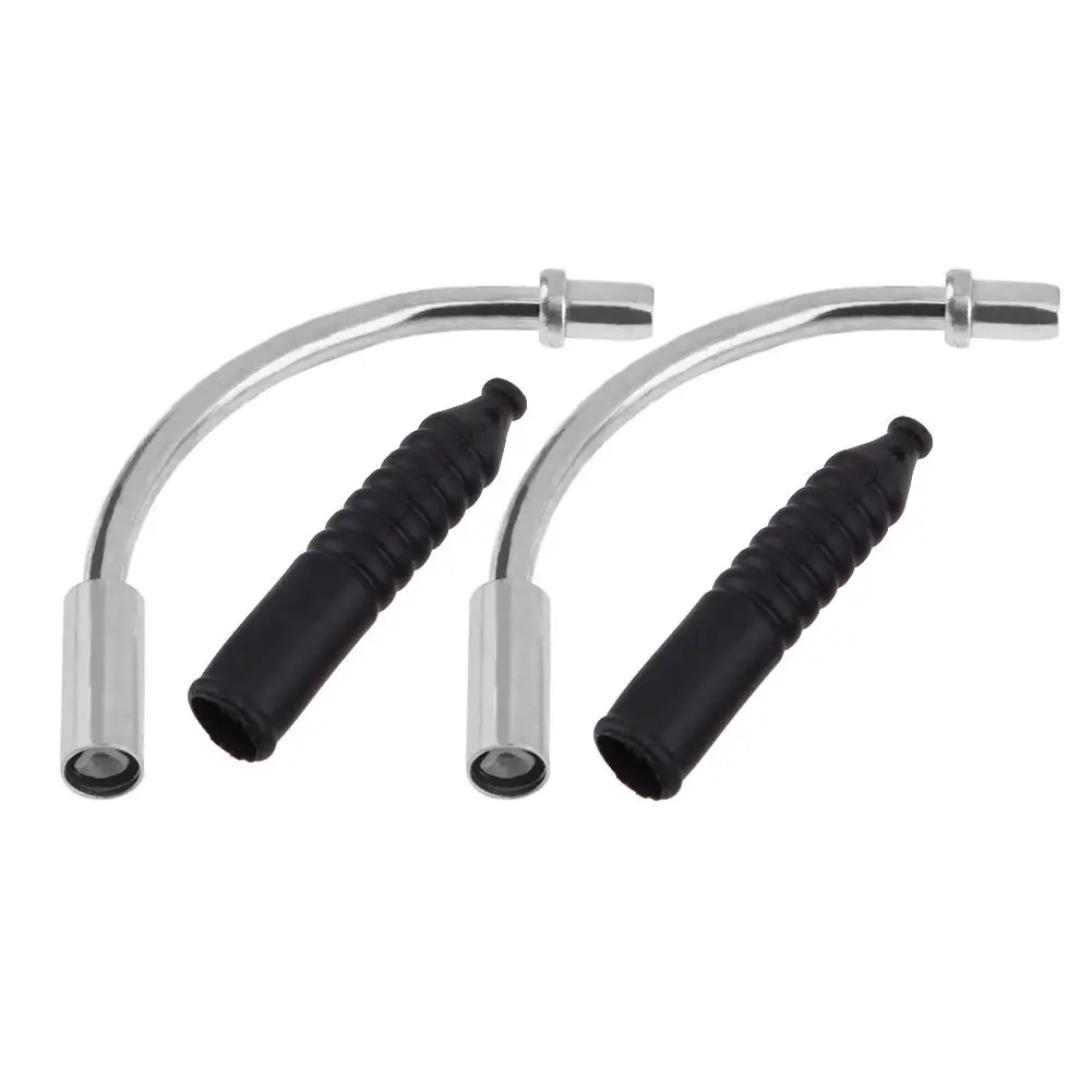 

2 Sets MTB Mountain Bike V Brake Noodles Cable Guide Bend Tubes+ Sleeves