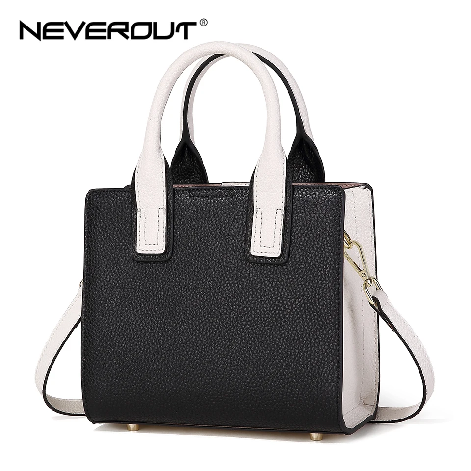 NEVEROUT, Новое поступление, женская сумка, модная сумка, спилок, маленькие сумки, сумки с верхней ручкой для женщин, одноцветные сумки на плечо, сумка