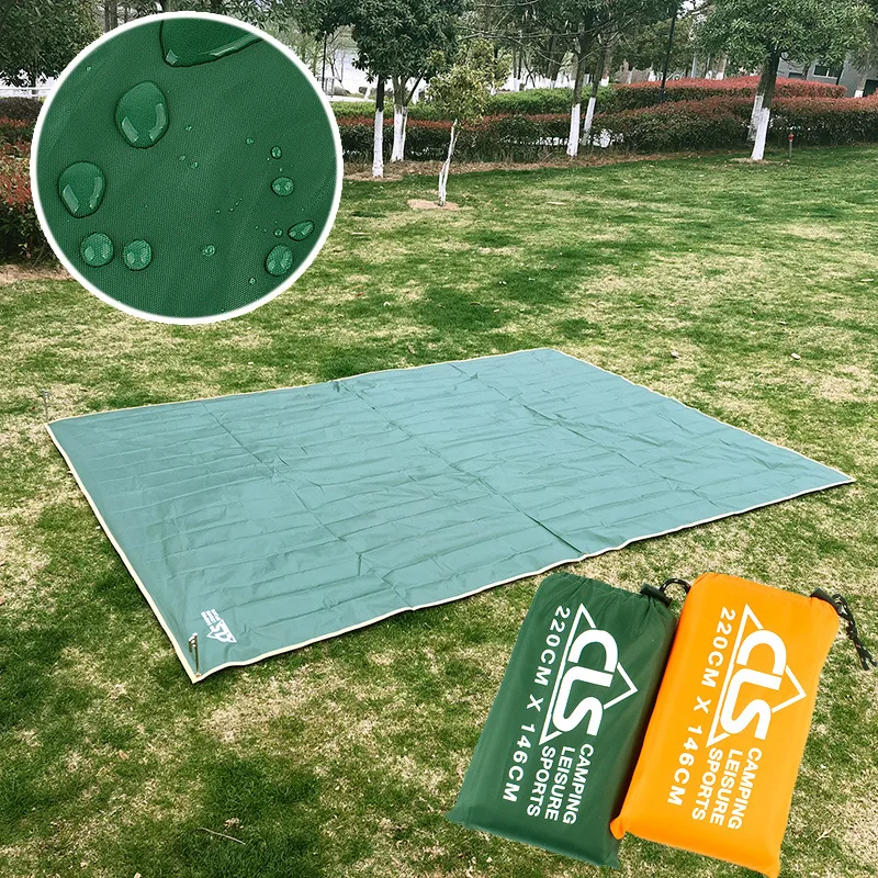 

220*146cm Outdoor Tent Multifunctional Ground Sheet Foldable Camping Picnic Mat Waterproof Pad for Picnic
