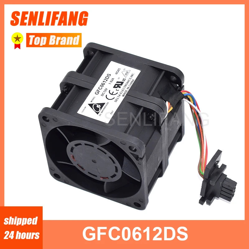 Well Tested GFC0612DS DC12V 1.92A For Delta 6056 Double Motor 6CM High Speed Turbo Cooler Violence Cooling fan | Компьютеры и офис