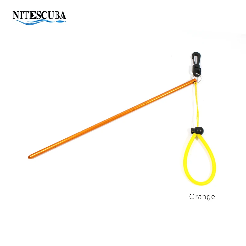 Цветная алюминиевая указка Nite для погружения с аквалангом удочка головы