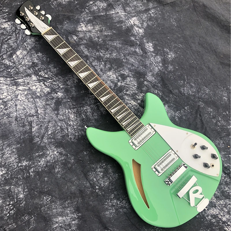 

Гитара известного бренда, полуполая, высококачественные аксессуары, изготовление на заказ из массива дерева, движущийся тембр, бесплатная доставка в дом.