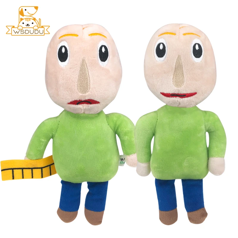 

Baldis Teacher Cute Dolls Basics Education Learning Game Plush Stuffed Toys Cartoon Figure Green Boys Pillow For Children Gifts