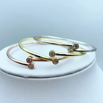 

1:1 S925 Sterling Silver Zircon Inlaid Coil Fashion Bracelet Lady Logo High-end Original Brand Jewelry Valentine's Day Gift