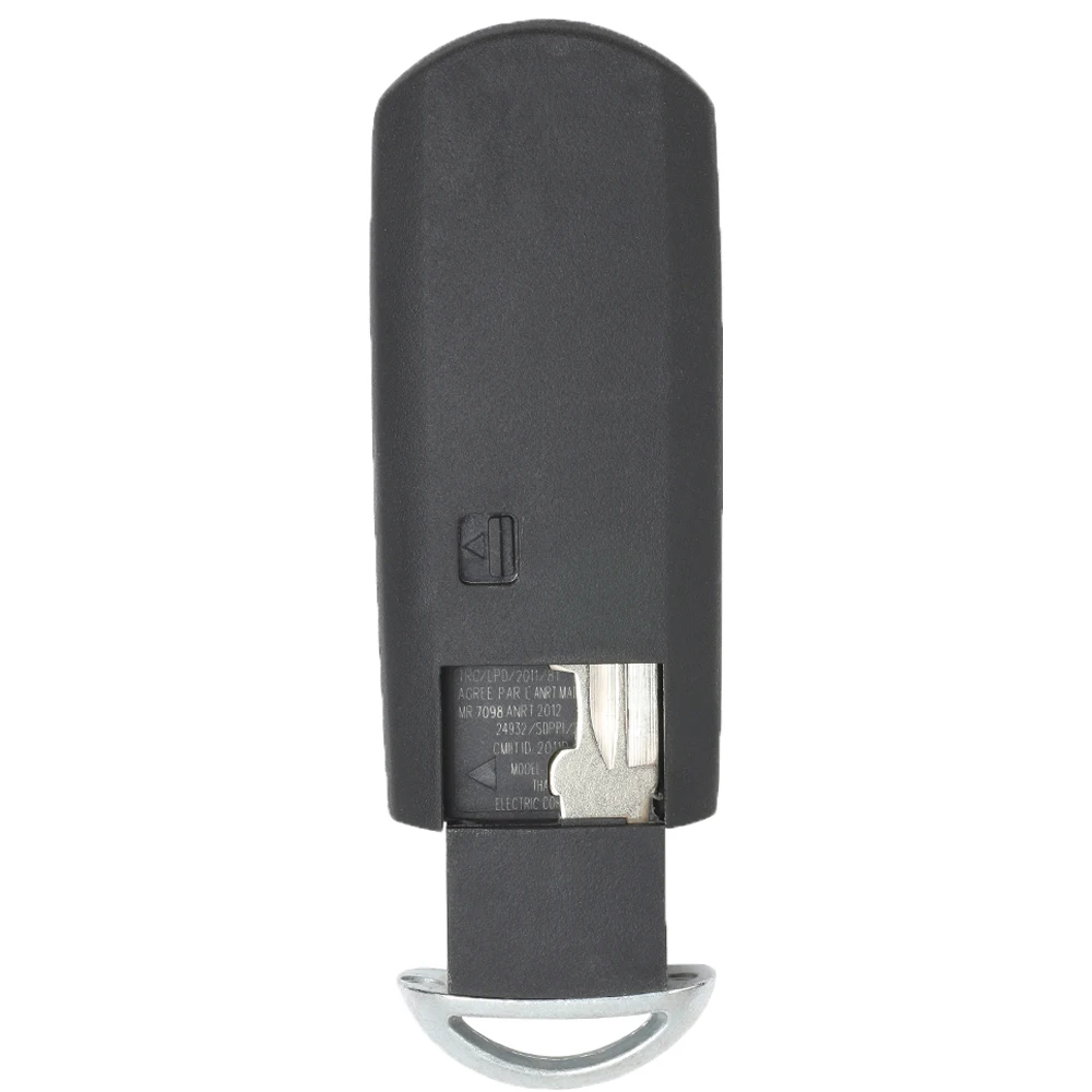 Keyecu SKE13D-01 Smart Remote Car Key Fob 3 Buttons FSK 315MHz with ID49 Chip for Mazda FCC ID: WAZSKE13D01, IC: 662F-SKE13D01