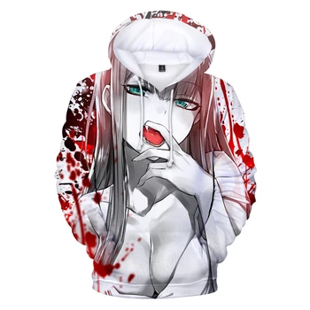 DARLING in the FRANXX 3D Anime Zero Two Hoodie 1