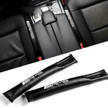 

2 PCS Car Seat Gap Stopper Leak Proof Stop Pad Filler Spacer Soft Mat For Mercedes Benz AMG GLC GLE E CLA GLA W205 W211 W213