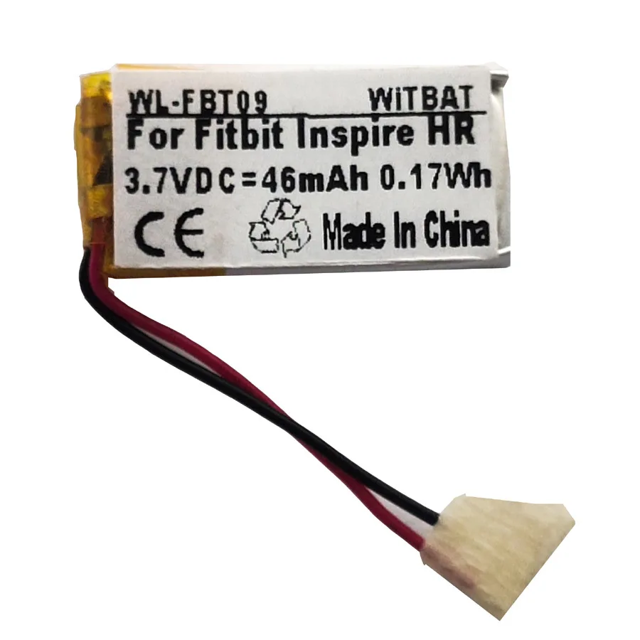 

ZHUJI 46mAh Battery for Fitbit Inspire HR Sports Bracelet