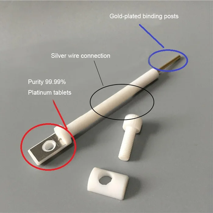 

Corrosion Resistance of Working Electrode Clamp of Platinum Sheet with Multi-purpose Electrodes of Tetrafluoroplatinum Sheet