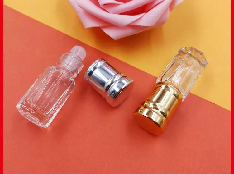 3 мл!! 6ML12ML ручной работы из бисера стеклянная с роликом парфюмерный дозатор пустая бутылка 100 шт./лот