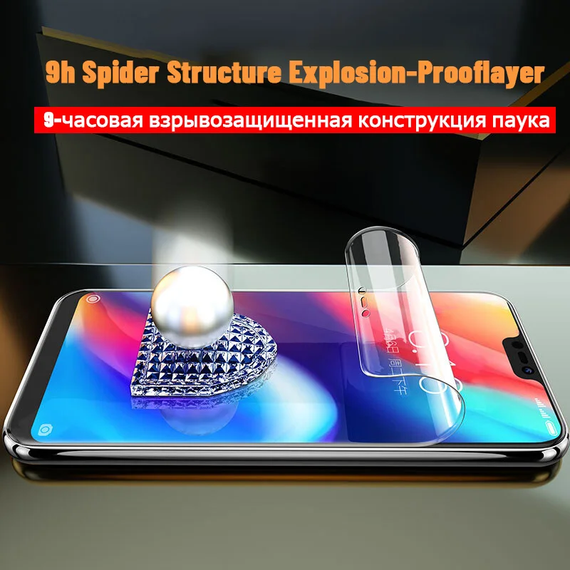 35d полное покрытие Гидрогелевая пленка для Iphone 7 Plus Защита экрана для Iphone 8 Plus 6 6s X Xr Xs 11 Pro Max без стекла