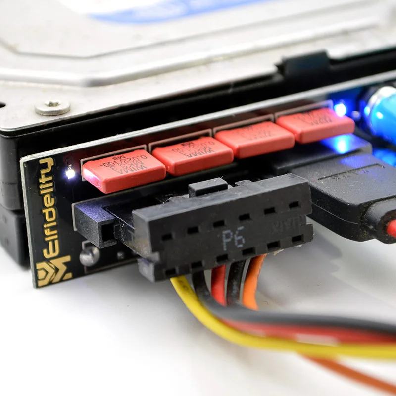 Elconn-filtro de Ruído de pc Sata Disco Rígido com Filtro de Energia Sata para Purificação e Isolamento de Energia Cabos de computador e conectores - Imagem 3
