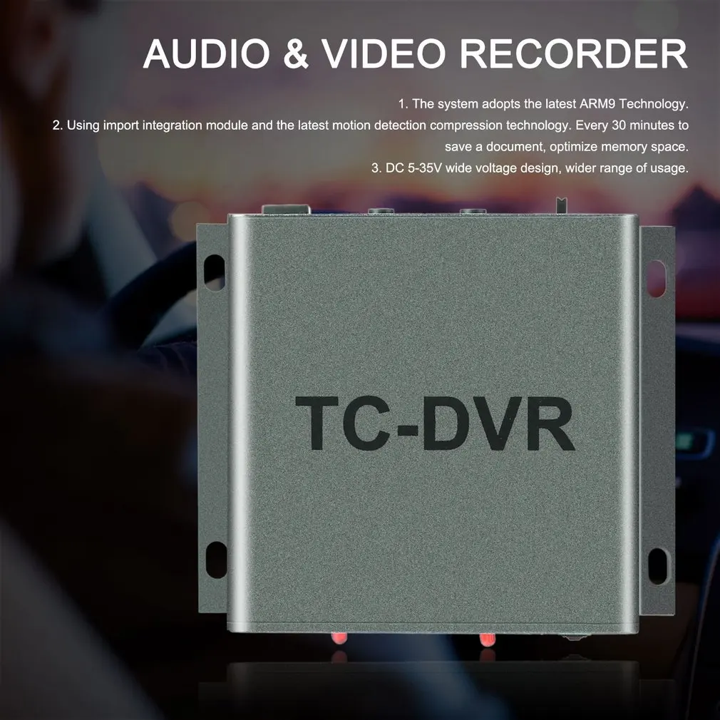 Мини T-DVR безопасности цифровой видео аудио рекордер поддержка Двойной TF карты HDMI видео выход обнаружения движения камера рекордер