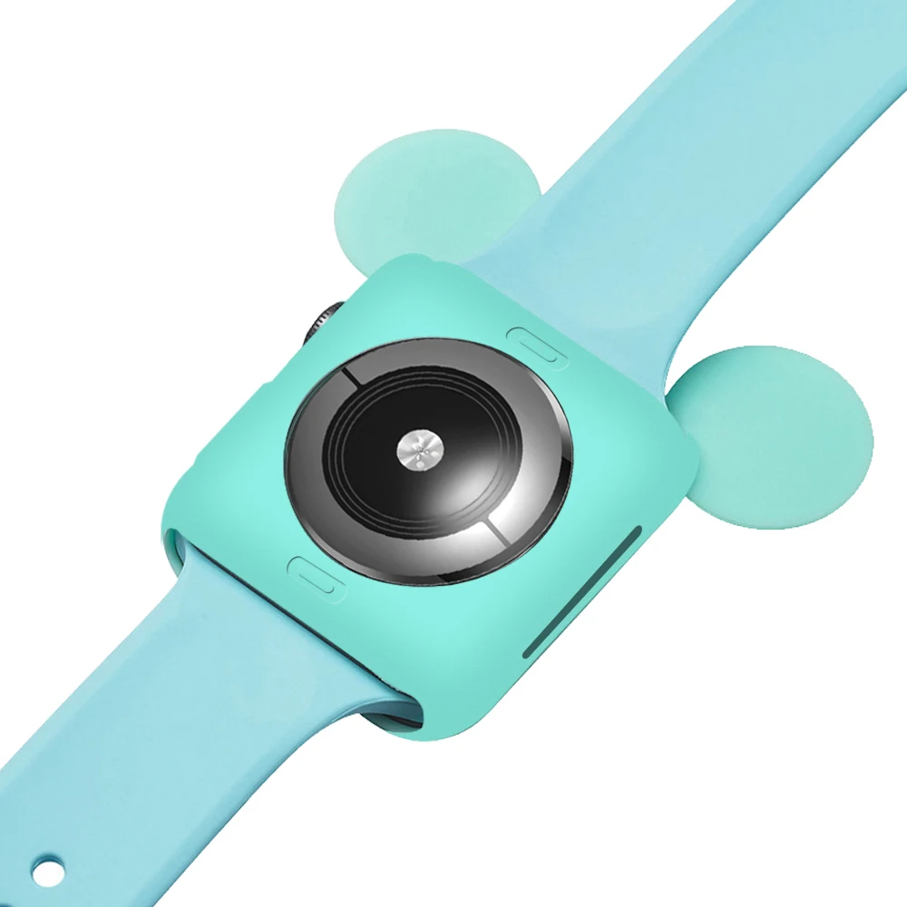 case for apple watch 4 3 2 1 5 40MM 44MM Serilabee MIc Key CUTE mouse protect Tpu cases for iwatch series 4 3/2/1/5