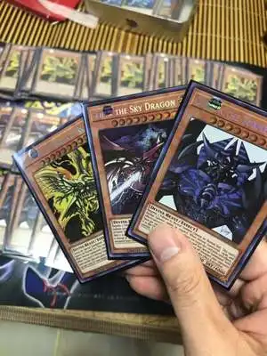 

Yu Gi Oh American Version English TN19/MP19SER Three Magic Gods Signed Edition