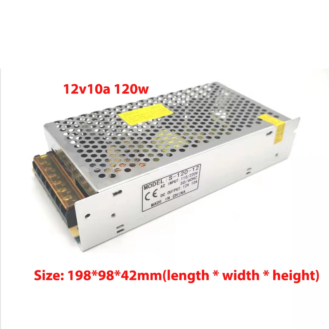 Мощность питания постоянного тока 12 V 1A 2A 5A 10A 15A 20A 30A 40A светильник ing трансформатор для светодиодный полосы светильник из отключаемого элемента питания ада