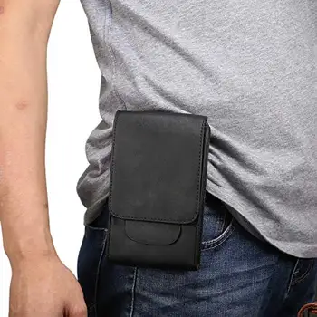 

Leather Cell Phone Holster With Belt Loop Case For Samsung Galaxy Note 10+, Note 10 Lite, S10 Lite,S10, S10 Plus, J4+,S9+,S8+