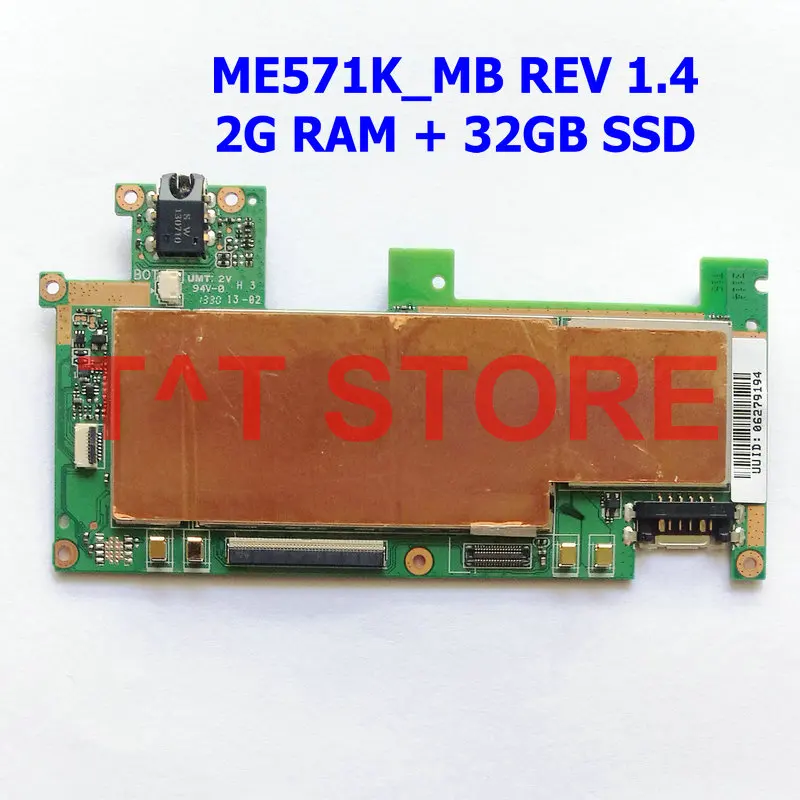 Оригинальный 32G SSD для ASUS Google Nexus 7 ME571K K008 материнская плата планшета _ MB REV 1 4 2G RAM