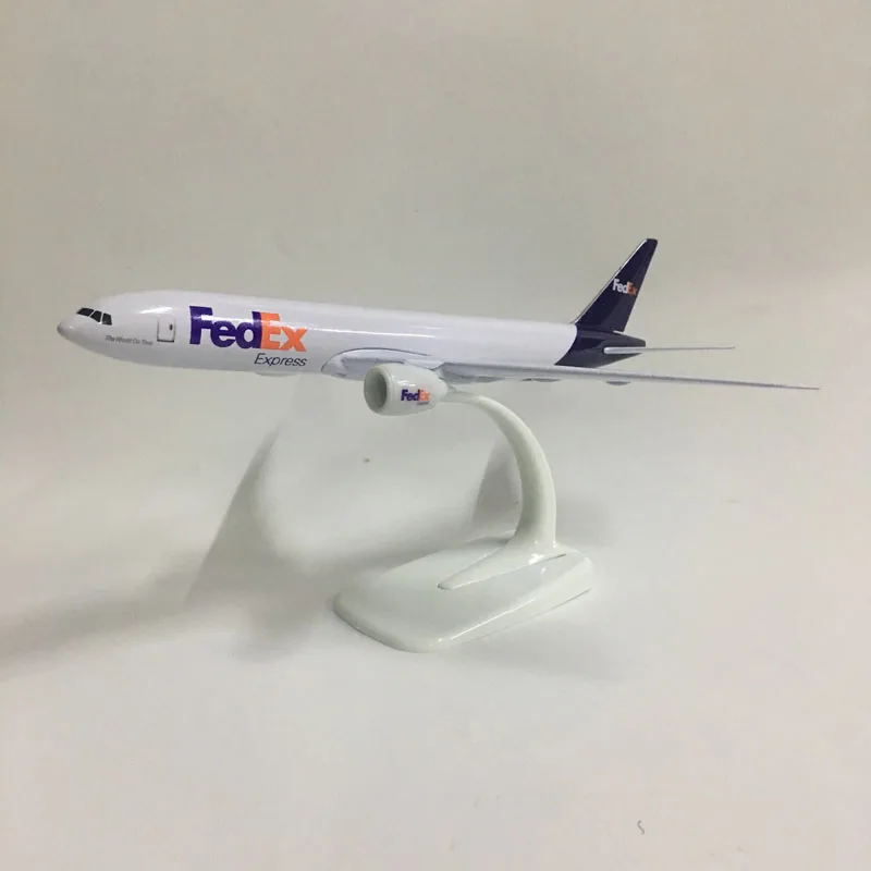 Diecast Metal Aircraft Toy Commercial Airplane Model Fedex 