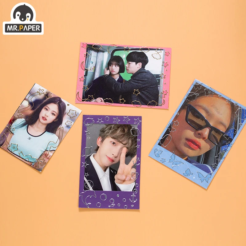 Mr Paper 8 Designs Ins Style Beidao Keepsake Series Bronzing Creative Handbook DIY Decorative Collage Material Sticker