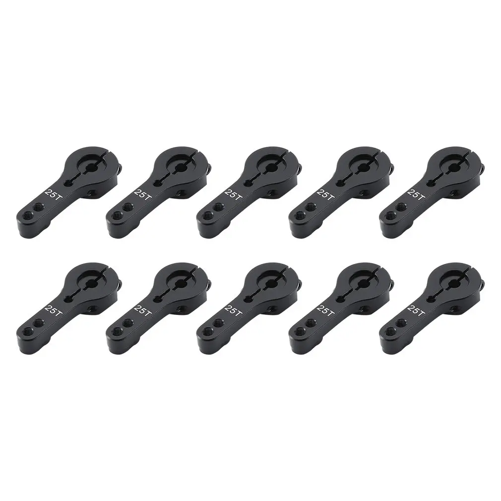 

10pcs 25T Metal Servo Rocker Metal RC Servo Arm Aluminum RC Model Set for Futaba Savox Xcore HL HSP HD Power Dropship