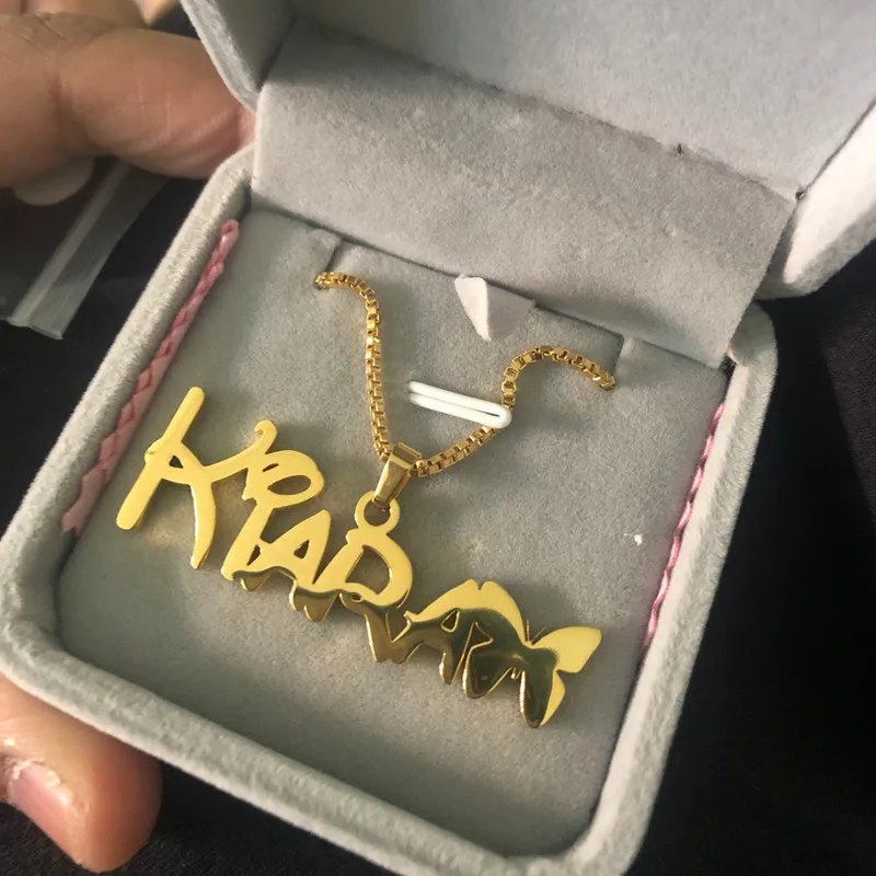 Золотая цепочка в нигерийской коробке Индивидуальные ювелирные изделия