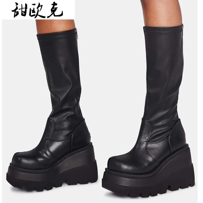 Platform boots aliexpress Clearance