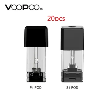 

Up to 20pcs VOOPOO Drag NANO Pod Cartridge 1.0ml Pod-S1 wi/ 1.8ohm Coil & 1.6ml Pod-P1 wi/ 1.5ohm Coil for VOOPOO Drag NANO