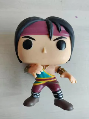 Подлинные игры Funko pop: Mortal Combat - Liu Kang Виниловая фигурка Коллекционная модель