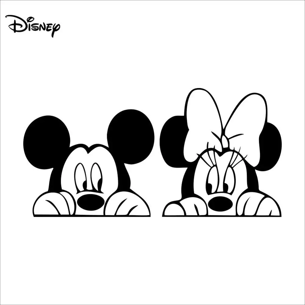 De dibujos animados de Disney pegatinas de anime Mickey Minnie Mouse