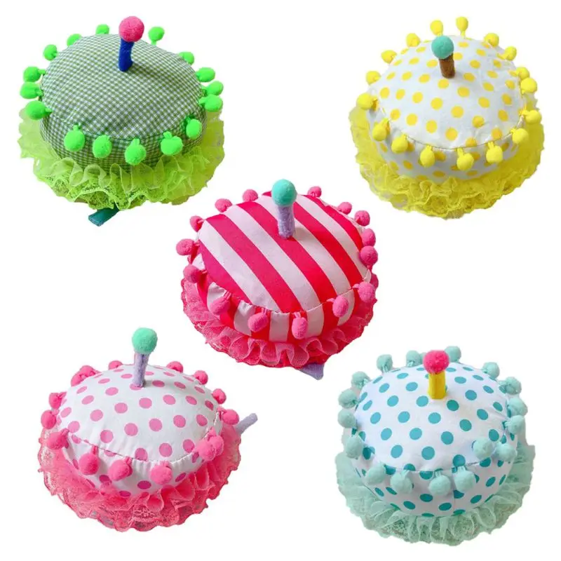 Adorable diadema para fiesta de cumpleaños para bebé, sombrero de pastel de cumpleaños, diadema ajustable, accesorios para el cabello para niños