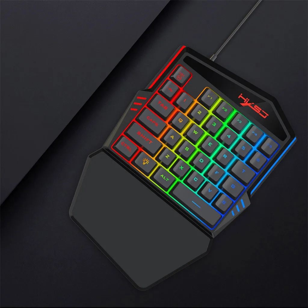 Gaming keyboard and Mouse Wired backlight mechanical feeling keyboard Gamer kit Silent 3200DPI Gaming Mouse Set for PC Laptop