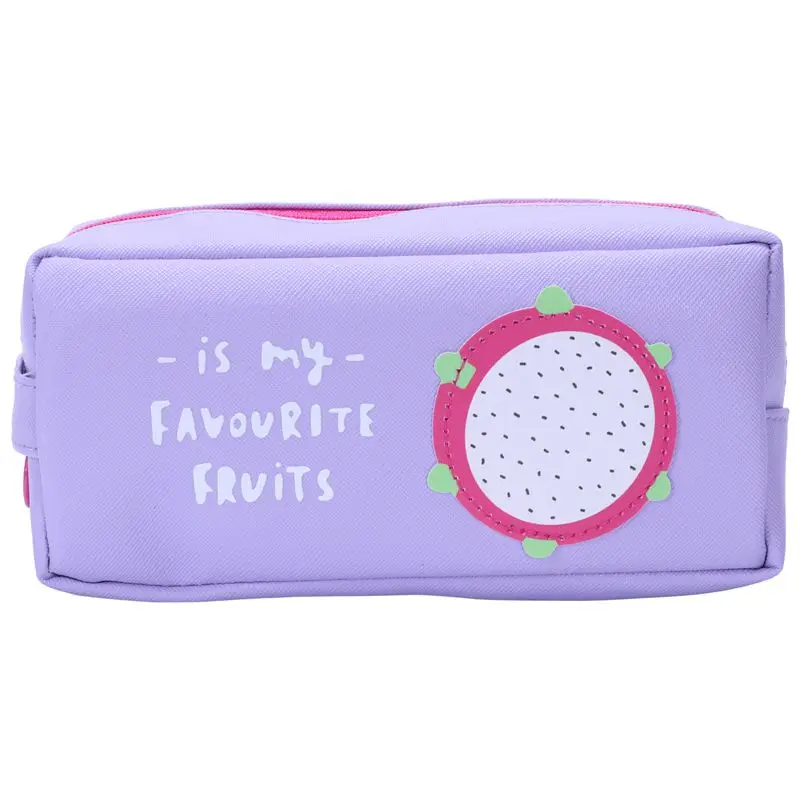 

Creative simple and lovely fruit pencil case male and female junior high school students small fresh large capacity stationery