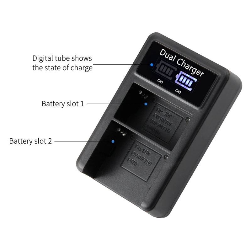 Mamen 3 шт. 2650 мАч NP-F550 NP-F570 NP F550 NPF550 NP F570 батарея для цифровой камеры+ USB lcd двойное зарядное устройство для sony GV-D200 D80 Hi-8