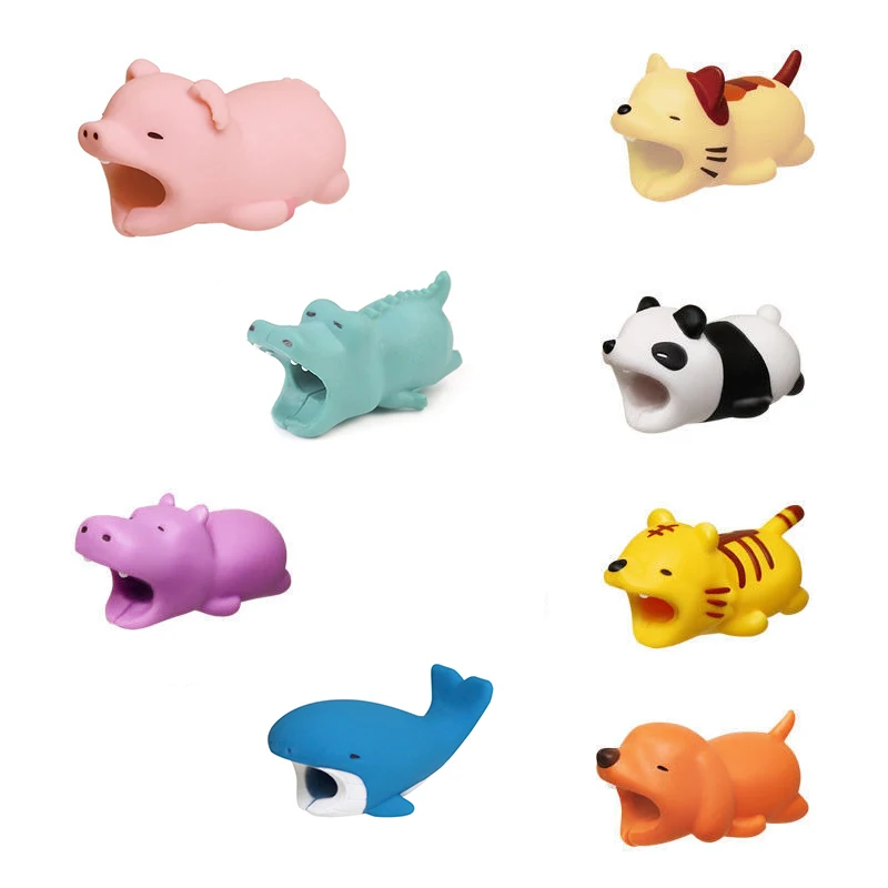 

For Xiaomi Redmi 6a Case USB Charging Cable Cartoon Cable Protector Data Line Cord Protector Protective Cable Winder Cover