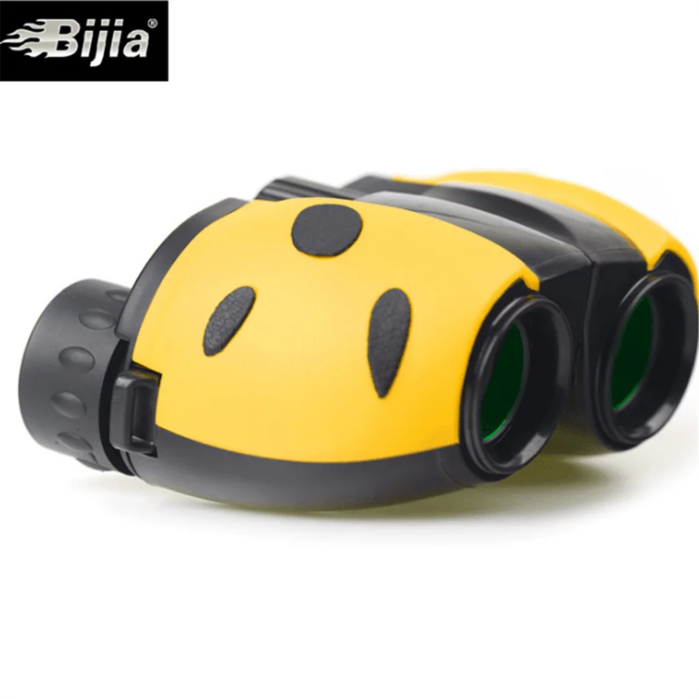 BIJIA 8X22 высокий увеличительный бинокль зеленая пленка HD карманный водонепроницаемый низкий уровень света ночное видение детские игрушки телескоп