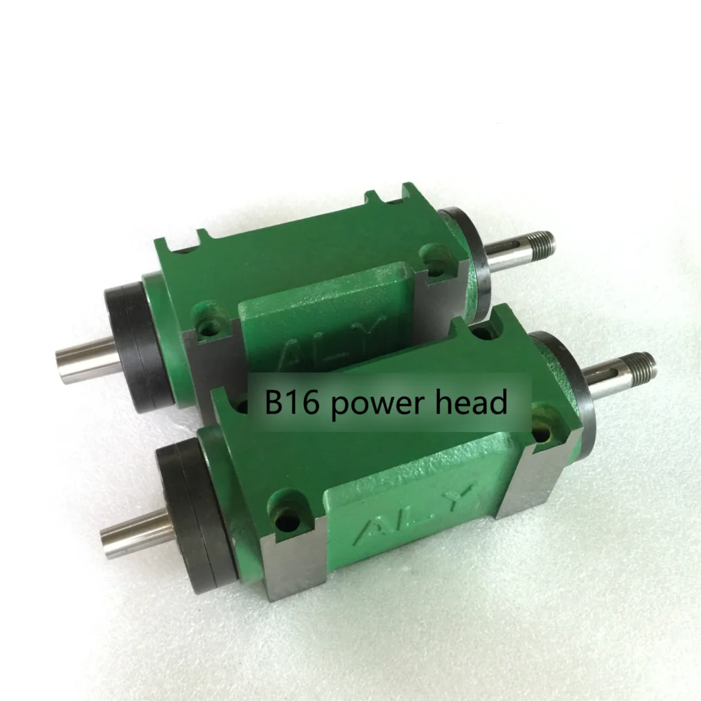 B16 power head, drill chuck, boring, milling, cutting, machine tool spindle, tapping