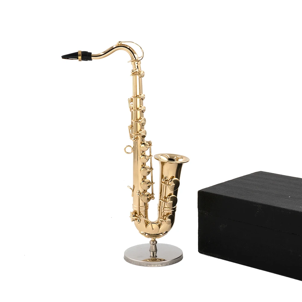 Miniatur Tenor Saxophon Mini Musikinstrument