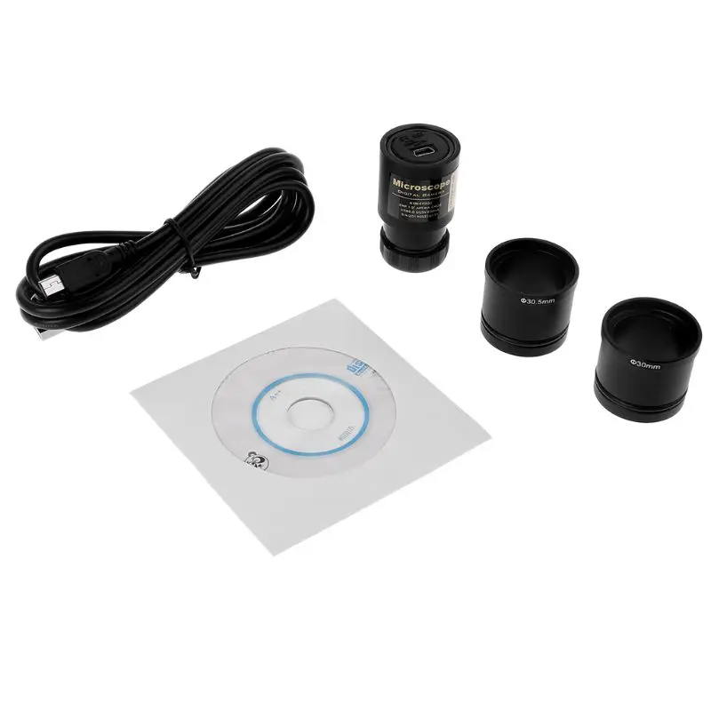 HD CMOS 2.0MP USB электронный окуляр микроскоп камера Монтажный размер 23,2 мм с кольцевыми адаптерами 30 мм 30,5 мм