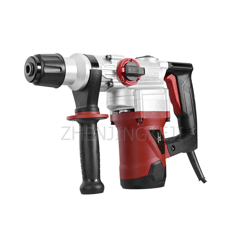 

1100W Multifunction Dual Purpose Electric Hammer Home Industry Impact Drill Electric Demolish The Wall Professional Tools