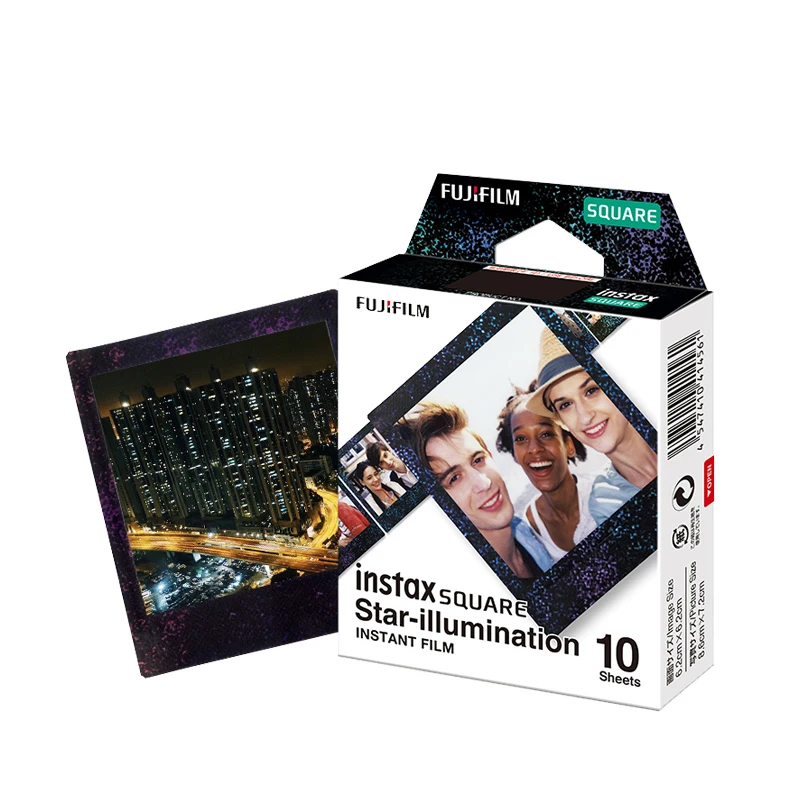 Фотобумага Fuji instax квадратная Звездная фотобумага 10 листов для фотобумаги sq6/SP-3/sq10