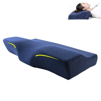

Orthopedic Memory Pillow For Neck Pain & Neck Protection Slow Rebound Memory Foam Pillow Home Health Care Cervical Neck Pillow