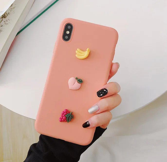 K3dju-3shuig Милый матовый 3D чехол с фруктами для Xiao mi Red mi Note 7 8 Pro, задняя крышка для Xiaomi mi 9 CC9 CC9e банан персик авокадо, мягкие чехлы из ТПУ - Цвет: K3dju-3shuig