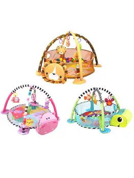 

3 In 1 Mat For Children Turtle Educational Mat Crawling Blanket Infant Play Rug Kids Activity Mat Gym Baby Tapete Infantil