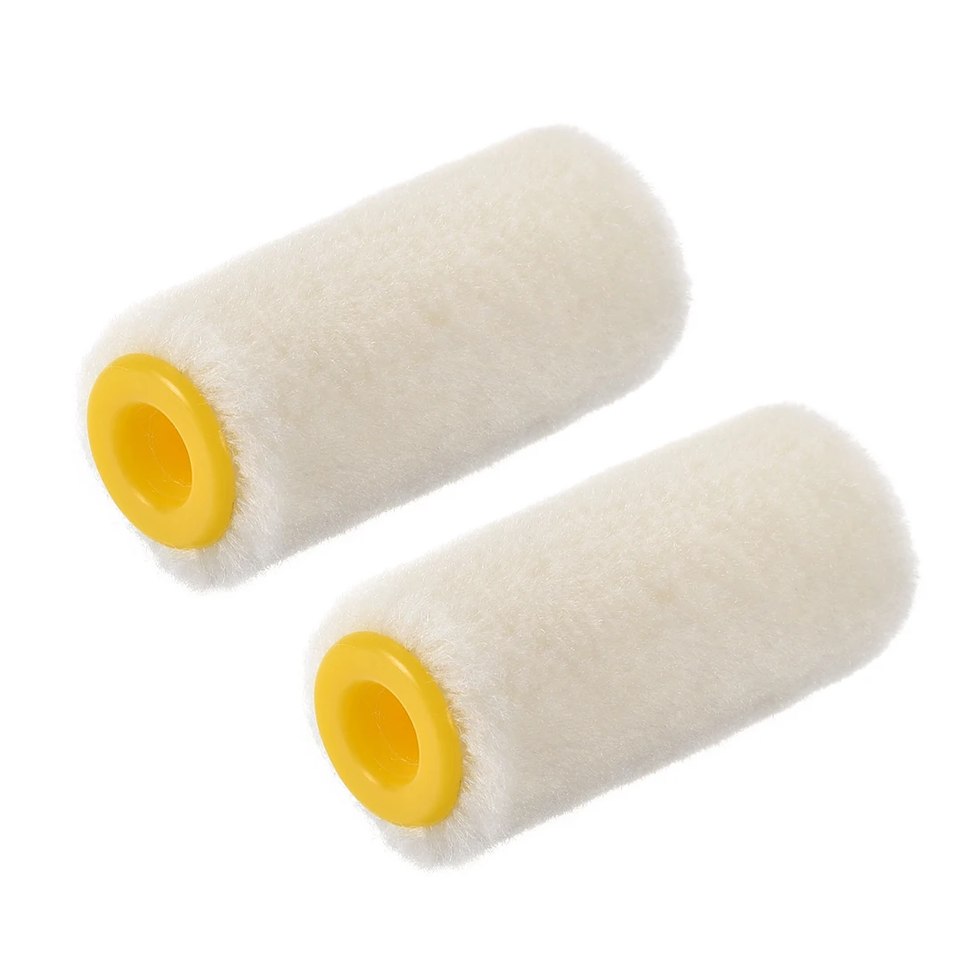 

2Pcs 2 Inch Paint Roller Cover 5cm Mini Wool Brush Reusable Durable Paint Rolle Cover Home Repair Wall Painting Paint Tool Set