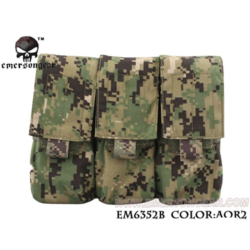 Emersongear LBT Style M4 556 762 Triple Magazine Pouch MOLLE 